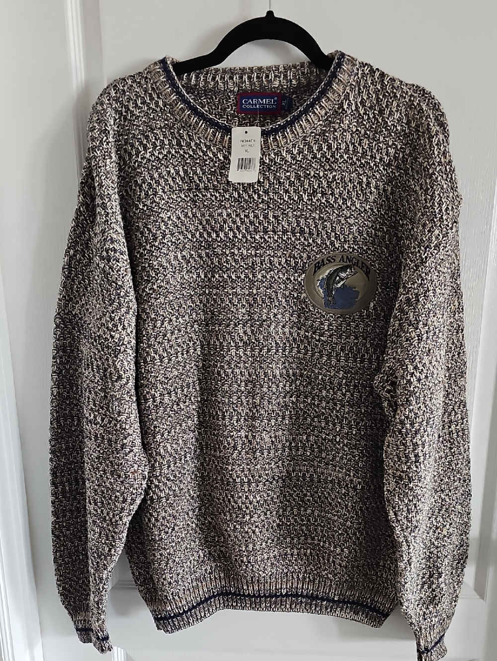 Marled Taupe Crewneck Sweater